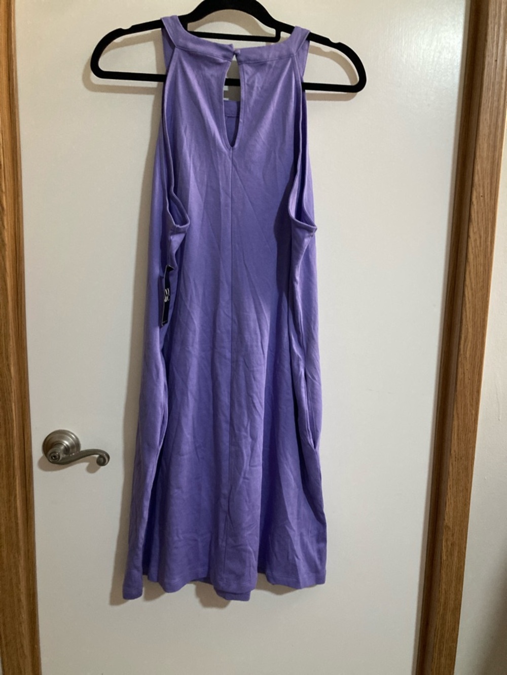 New York & Company Lavender Sleeveless Midi Dress - Picture 4 of 8
